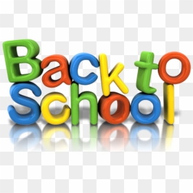 Back To School Png Text, Transparent Png - back to school png