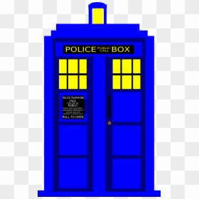 Tardis Silhouette Png, Transparent Png - tardis png