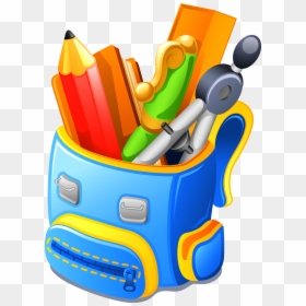 Vector School Supplies Png, Transparent Png - back to school png