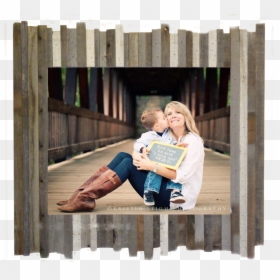 Picture Frame, HD Png Download - wood frame png