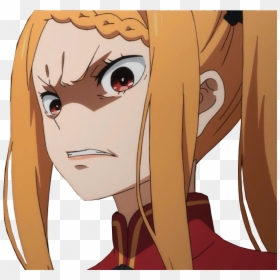 Disgusted Anime Face Png, Transparent Png - anime face png