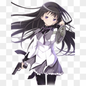 Homura Akemi Magia Record, HD Png Download - anime face png