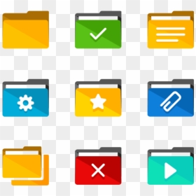 Icon Folder Pack Png, Transparent Png - folder png