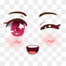 Get Good Faces On Roblox, HD Png Download - anime face png