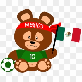 Cartoon Mexico Flag, HD Png Download - mexico flag png