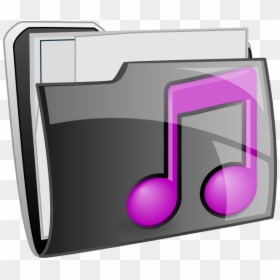 Music Folder, HD Png Download - folder png