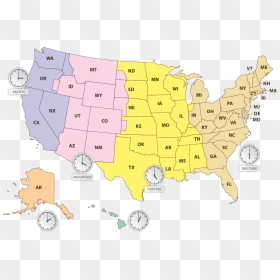 5th Circuit Court Map, HD Png Download - usa map png