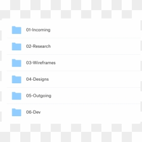 Good Design Folder Structure, HD Png Download - folder png