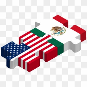 Usa South Korea Flags, HD Png Download - mexico flag png