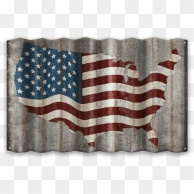 Flag Of The United States, HD Png Download - usa map png