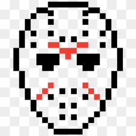 Jason Voorhees Pixel Art, HD Png Download - jason mask png