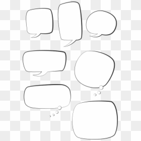 Box For Talking Comic, HD Png Download - chat bubble png