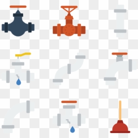 Water Pipe Vector Png, Transparent Png - pipe png