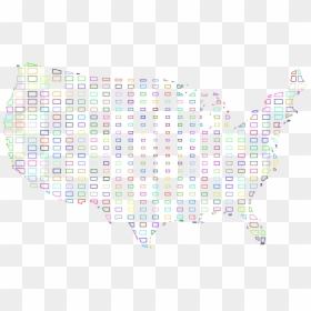 Art, HD Png Download - us map png