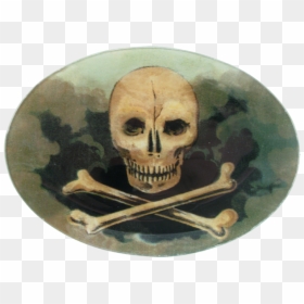 Skull, HD Png Download - skull and crossbones png