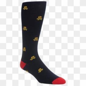 Sock, HD Png Download - skull and crossbones png