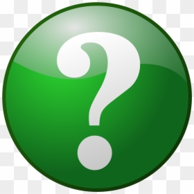 Green Question Mark Icon, HD Png Download - question marks png