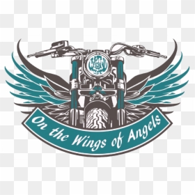 Moto Con Alas Vector, HD Png Download - wing png