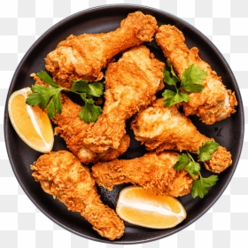 Chicken Leg Fry Png, Transparent Png - fried chicken png