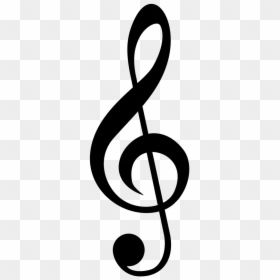 Treble Clef Music Symbol, HD Png Download - treble clef png
