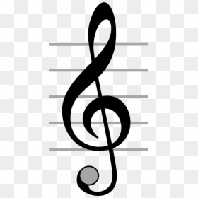 Clipart Treble Clef, HD Png Download - treble clef png
