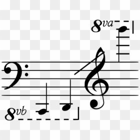 High C Treble Clef, HD Png Download - treble clef png
