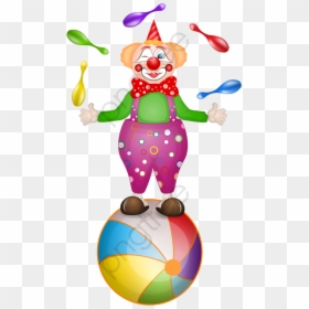 Happy Birthday Clown Cute, HD Png Download - clown png