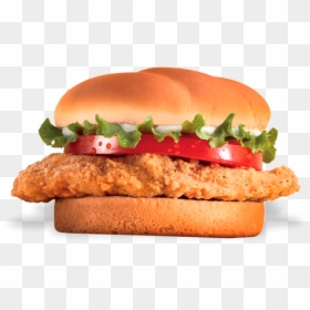 Chicken Sandwich Transparent, HD Png Download - fried chicken png