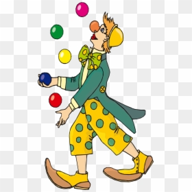 Juggler Clipart, HD Png Download - clown png