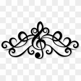 String Art Silhouette Music Note, HD Png Download - treble clef png