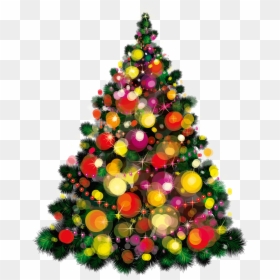 1080p Happy Christmas Images Hd, HD Png Download - tree vector png