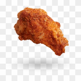Single Chicken Wing Png, Transparent Png - fried chicken png