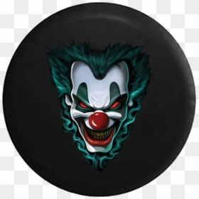 Creepy Clown Face Drawing, HD Png Download - clown png