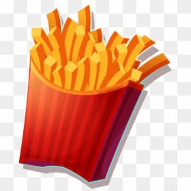 French Fries Clipart Png, Transparent Png - fries png