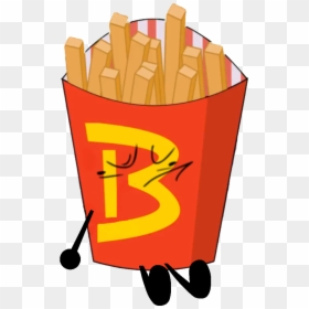 Png Bfdi Fries, Transparent Png - fries png
