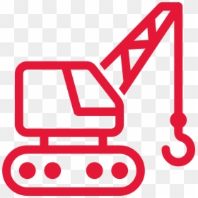 Crane Icon, HD Png Download - construction png