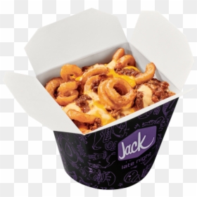 Jack In The Box Loaded Curly Fries, HD Png Download - fries png
