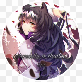 #rwby #rwbyblake #blakebelladonna #freetoedit - Rwby Blake Belladonna Pfp, HD Png Download - rwby blake png