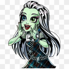 Frankie Stein Is The Daughter Of Frankenstein"s Creature - Frankie Stein Monster High Drawing, HD Png Download - frankie stein png