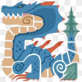 “ Icon Redux - Monster Hunter World Lagiacrus Icon, HD Png Download - frankie stein png