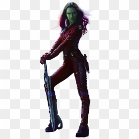 Guardians Of The Galaxy 2014 Gamora, HD Png Download - zoe saldana png