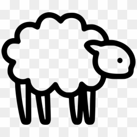 Sheep - Png Image Of A Sheep Head, Transparent Png - sheep icon png