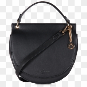 Pauls Boutique Sky Half Circle Shaped Grab Bag In Black - Handbag, HD Png Download - circle cross out png