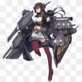 Kancolle Nagato Kai Ni, HD Png Download - kancolle png