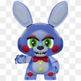 Fnaf 6 Glow In The Dark Mystery Minis Translucent, HD Png Download - five nights at freddy's bonnie png
