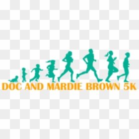 Doc & Mardie 5k, HD Png Download - doc brown png