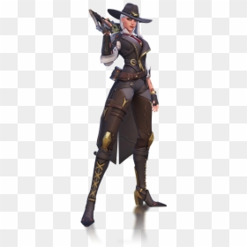Ashe Overwatch Cosplay Guide, HD Png Download - ashe png