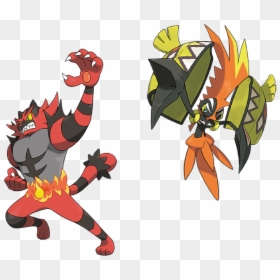 Untitled Design - Pokemon Coloring Pages Incineroar, HD Png Download - pelipper png