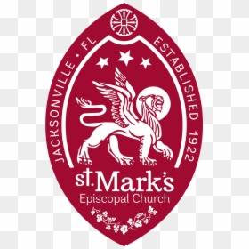 Marks Episcopal Church - St Mark's Episcopal Church Logo, HD Png Download - episcopal shield png