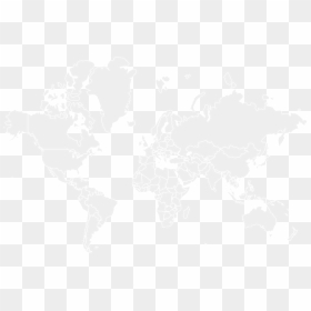 Transparent World Outline Png - Porphyry Copper Deposit World, Png Download - blank map of the world png